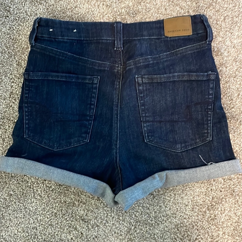 American Eagle Curvy Super Hi-Rise Shortie Shorts Size 6